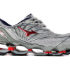 Tenis Mizuno Wave Prophecy 8 Cinza Claro