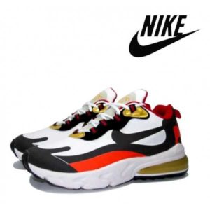 Tenis Nike Air Max 270 React Vermelho E Branco