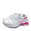 Tenis Nike Shox Nz Branco E Rosa