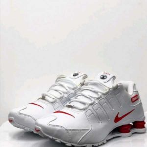 Tenis Nike Shox Nz Branco E Vermelho