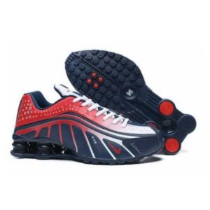 Tenis Nike Shox R4 Vermelho E Azul